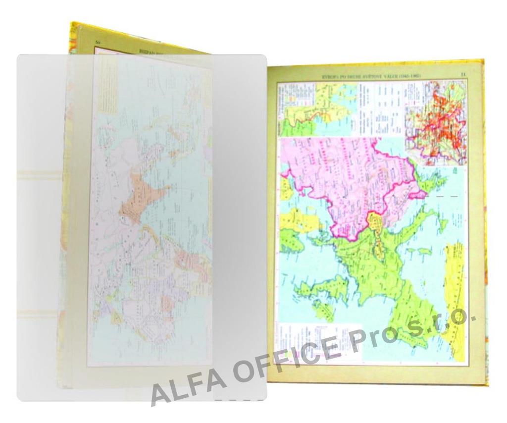 Obal na sešit - Atlas světa