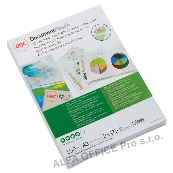 Laminovací pouzdra GBC A3 - 175 mic / 100 ks