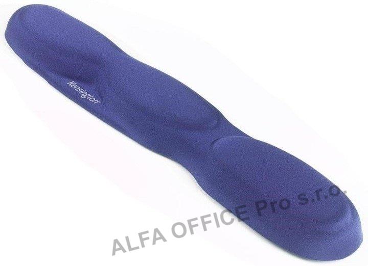 Pěnová opěrka zápěstí Foam Keyboard Wrist Rest / modrá