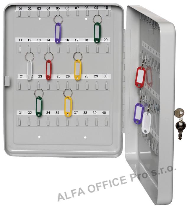 Schránka na klíče - schránka na 80 klíčů