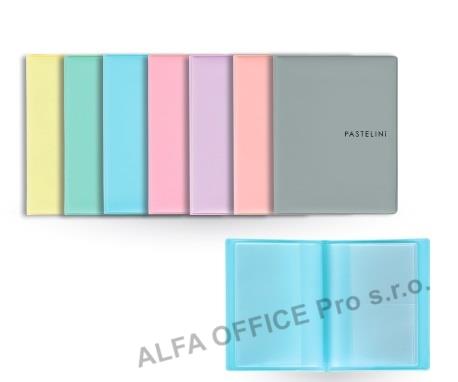 Obal na doklady PASTELINi - barevný mix
