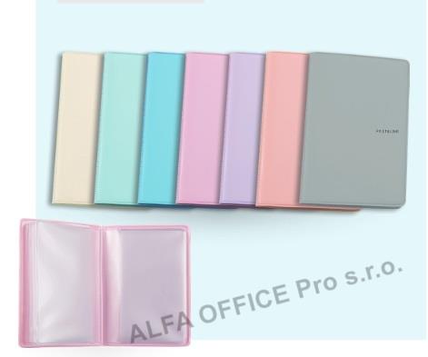 Obal na věrnostní karty PASTELINi - barevný mix