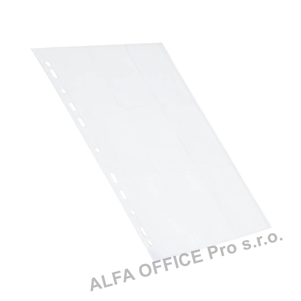 Průhledný obal A4 - na sběratelské karty / 10 ks