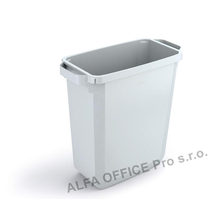 Odpadkový koš Durabin 60 l / bílá