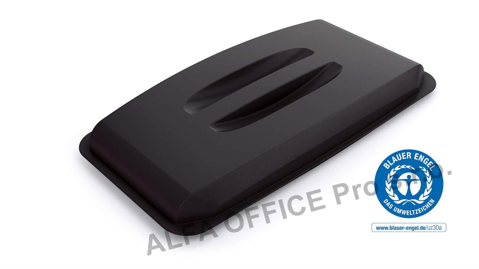 Víko na odpadkový koš Durabin ECO 60 l / černá