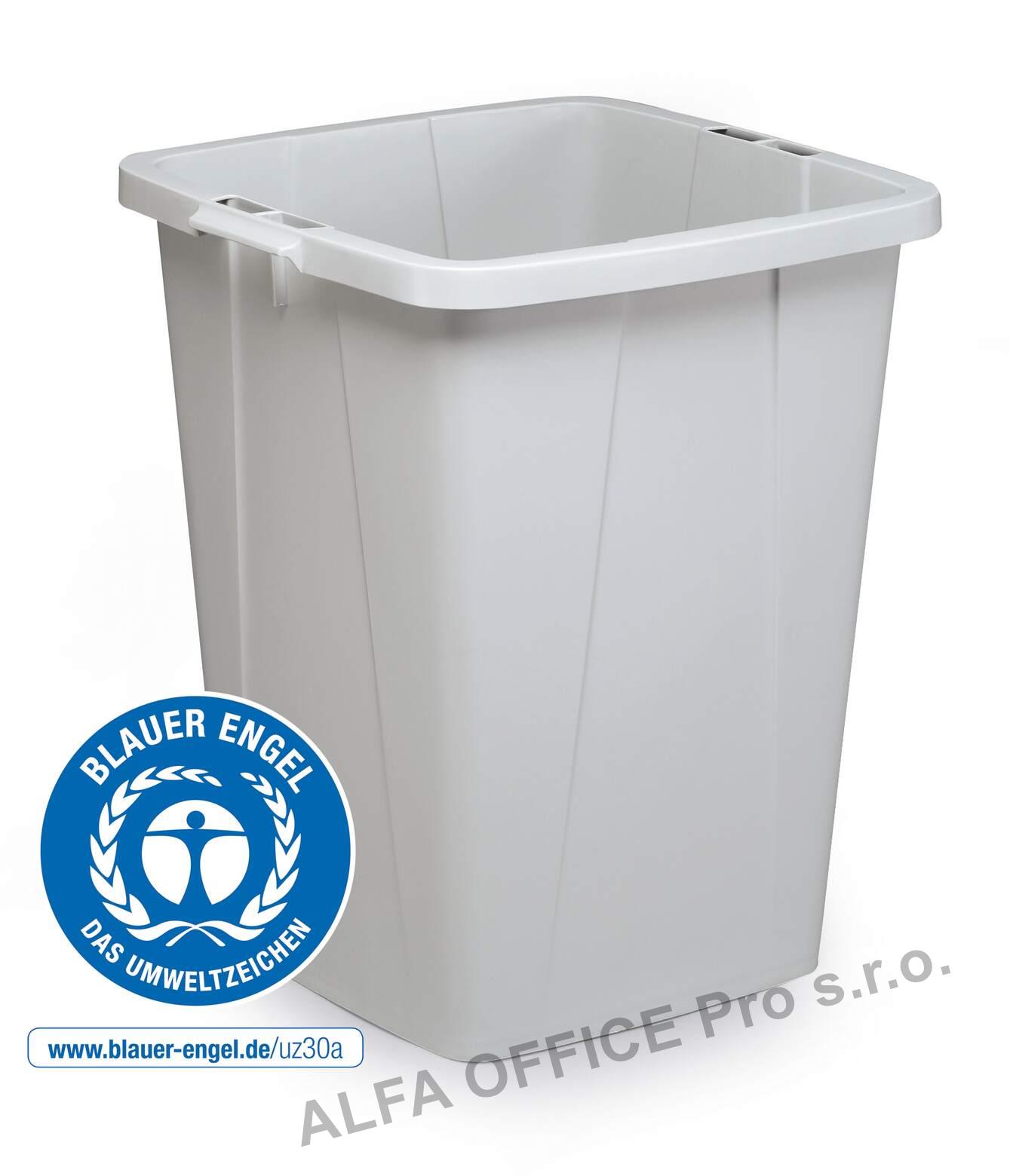 Odpadkový koš Durabin ECO 90 l / šedá