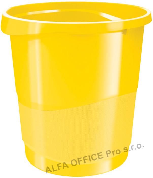 Koš odpadkový Vivida -  žlutá