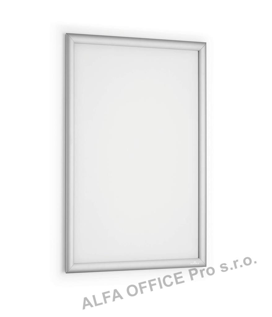 Rámeček hliníkový Durable A2 - stříbrná