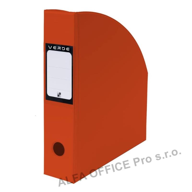 Stojan na spisy VERDE - cihlová