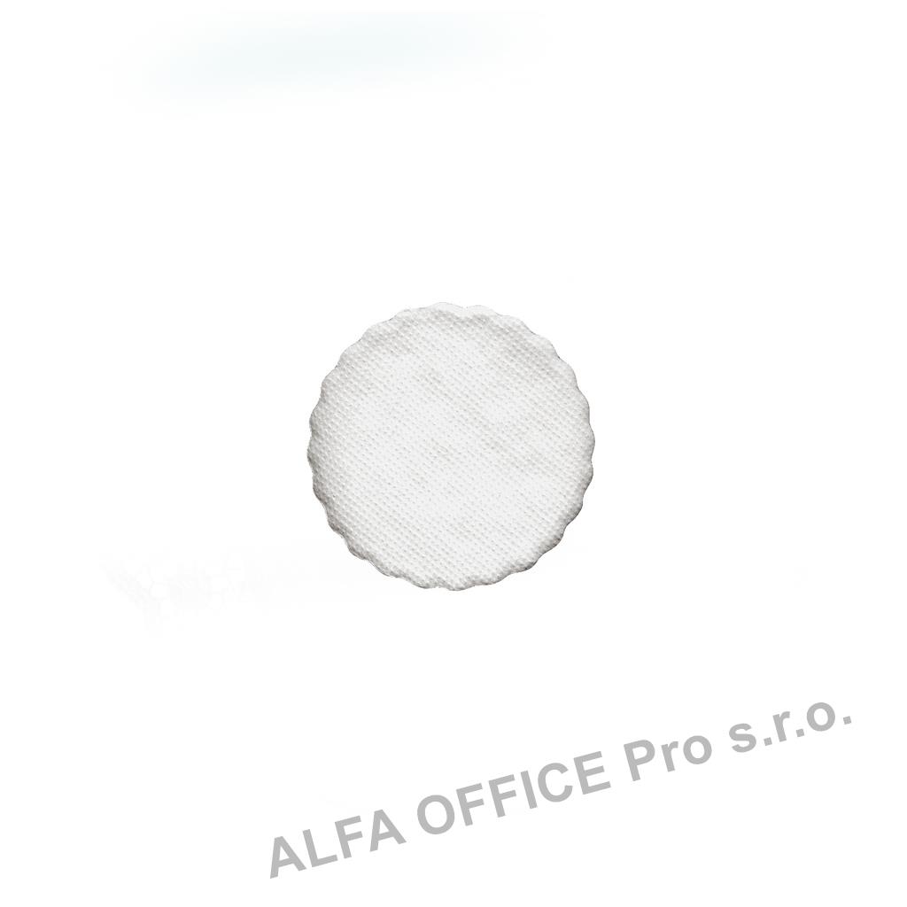 Rozetky do podšálku 9 cm - bílé / jednovrstvé / 1000 ks