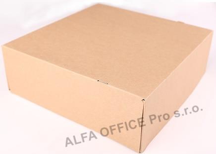 Dortová krabice KRAFT - 22 x 22cm / malá