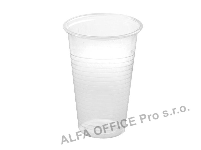 Plastový kelímek - 0,2 l / 100 ks / transparentní