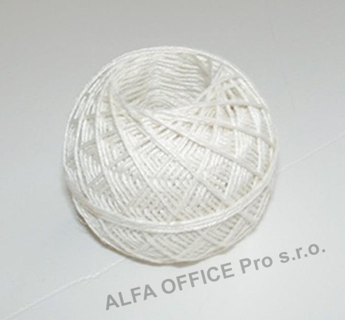 Motouz zavařovací bílý / lněný / 105 x 6 tex / 40 g