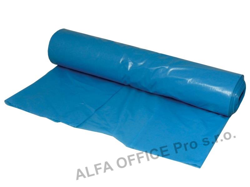 Pytle na odpad Dekos - 70x110cm / 120l / 25ks / 80my / modrá