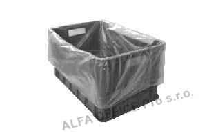 Dekos pytle do prepravek 450x650x0,01 mm 500 ks transparentní