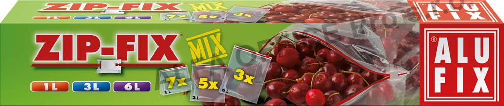 Sáčky se zipem Alufix - mix 3 velikostí