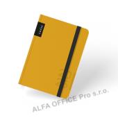 Diář VERDE - A6 / týdenní / hořčice