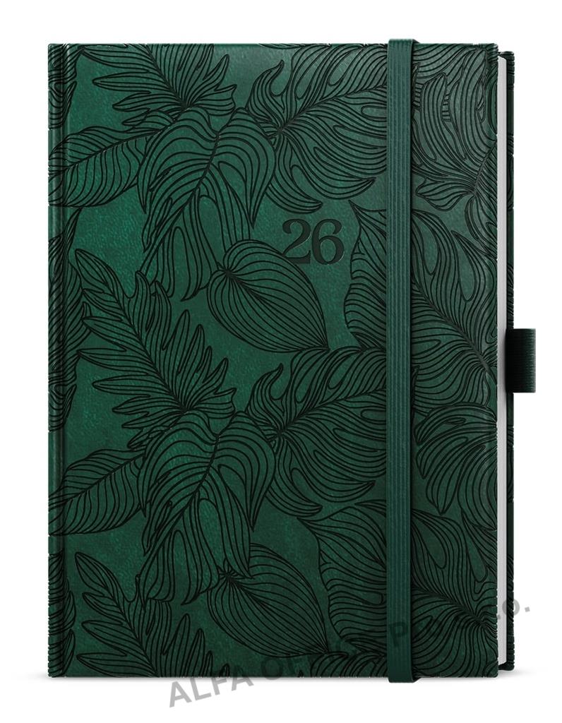 Diář VIVELA EXTRA - B6 / týdenní / tropik