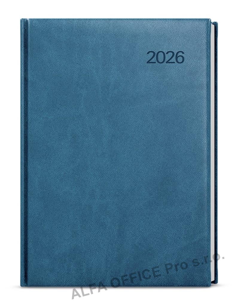 Diář VIVELLA - A5 / denní / petrolejová