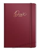Diář LUXI - A5 / týdenní / bordó