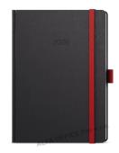 Diář NORA - A5 / denní / červená