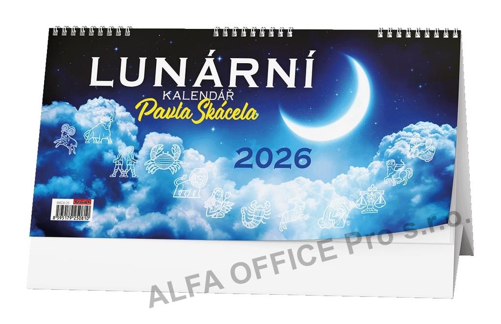 Kalendář stolní LUNÁRNÍ - Lunární / BSC8