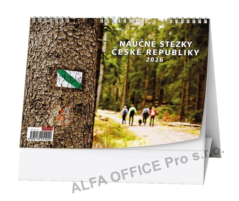 Kalendáře stolní obrázkové - Naučné stezky / BSH10