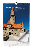 Kalendář nástěnný - Hrady a zámky ČR / BNS1