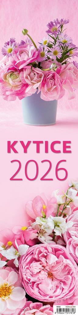 Kalendář nástěnný vázankový - Kytice / N192