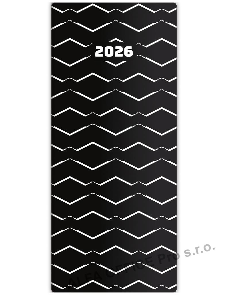 Diář kapesní LAMINO - měsíční / design 3