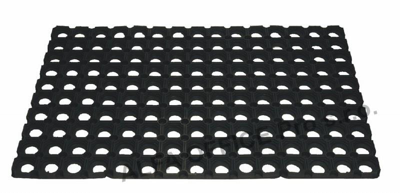 Gumová rohož HONEY -  černá / 40 x 60 cm