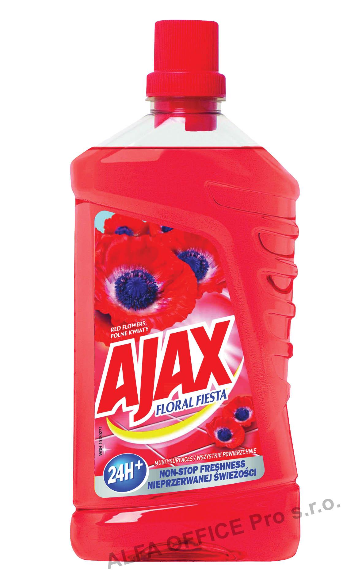 Univerzální čistič na podlahu Ajax 1 l / Red Flowers