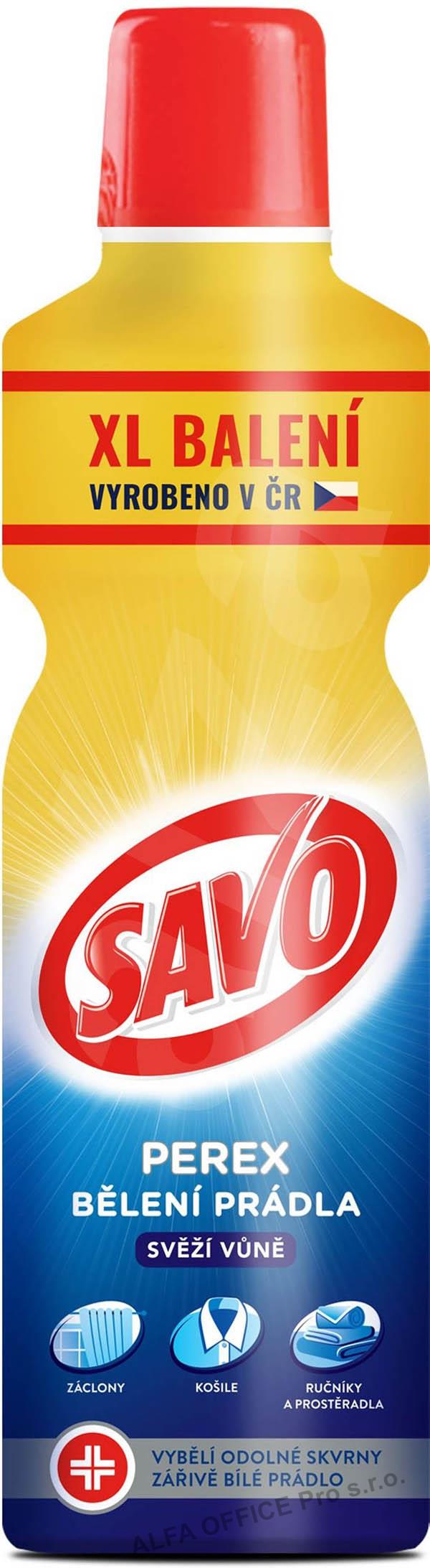 Odstraňovač skvrn SAVO Perex / 1,2 l