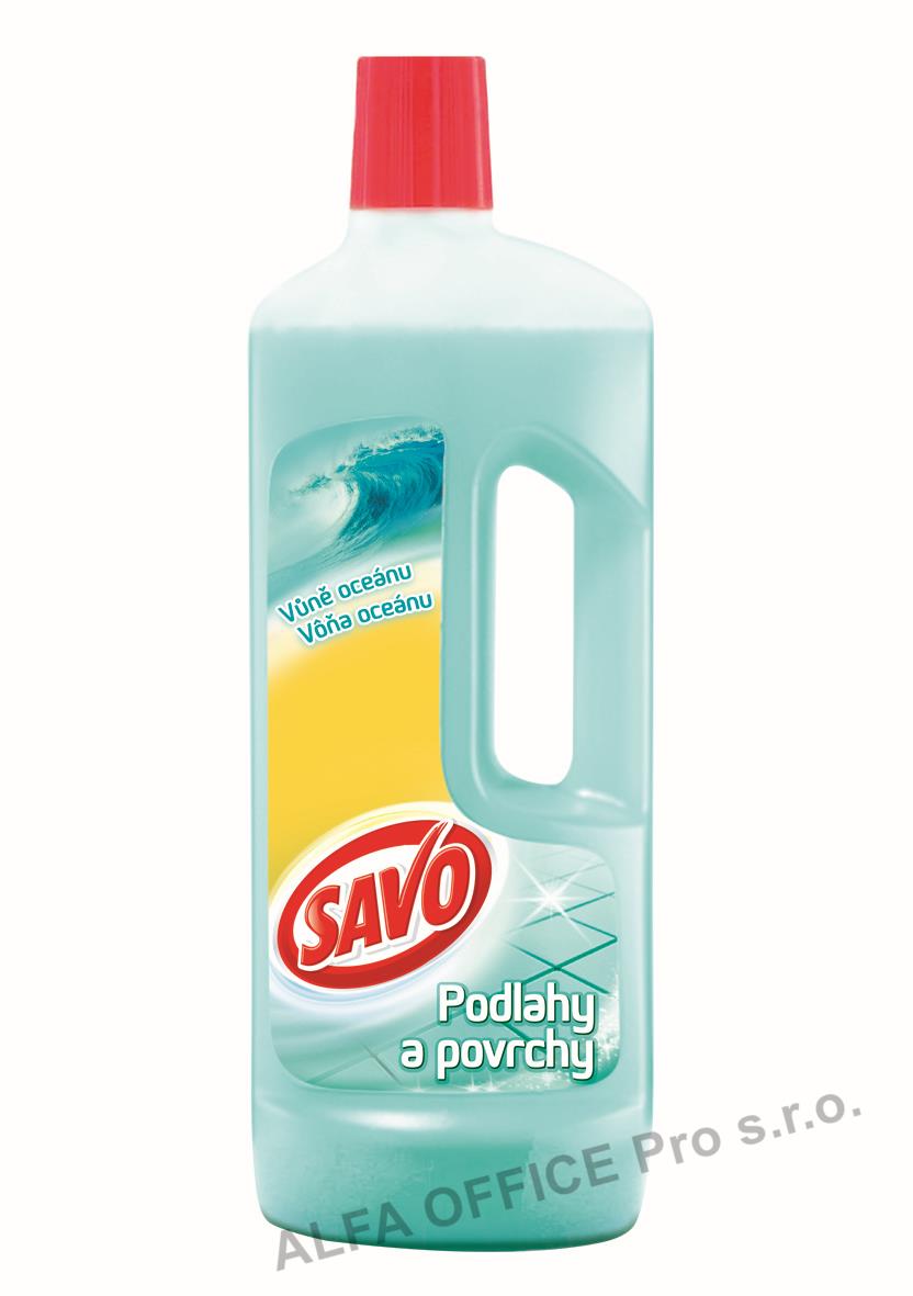 Univerzální čistič na podlahy SAVO Oceán / 750 ml