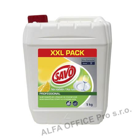 Prostředek na nádobí SAVO Professional / 5 kg