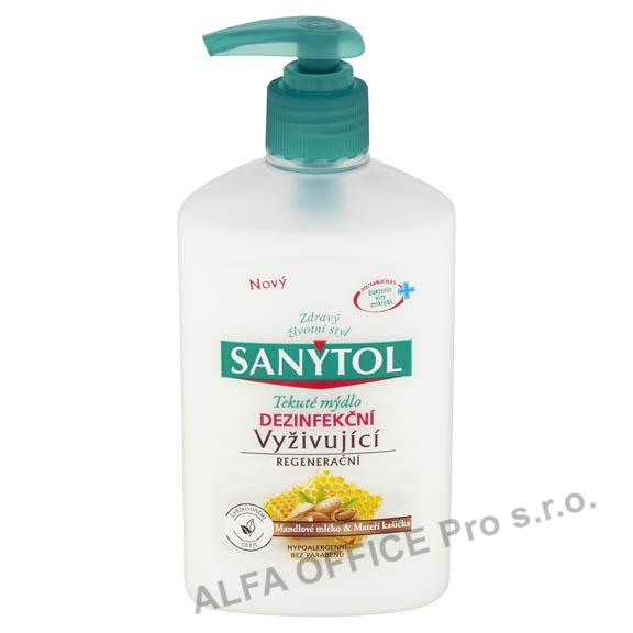 Mýdlo dezinfekční Sanytol - vyživující / 250 ml