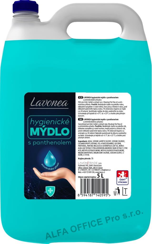 Mýdlo tekuté LAVONEA s panthenolem - 5 l
