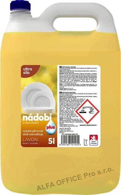 LAVON na nádobí Plus - 5 l