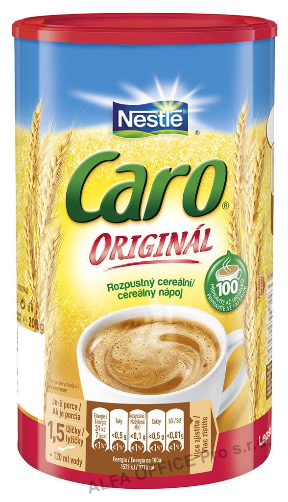 Rozpustný kávový nápoj Caro - 200 g