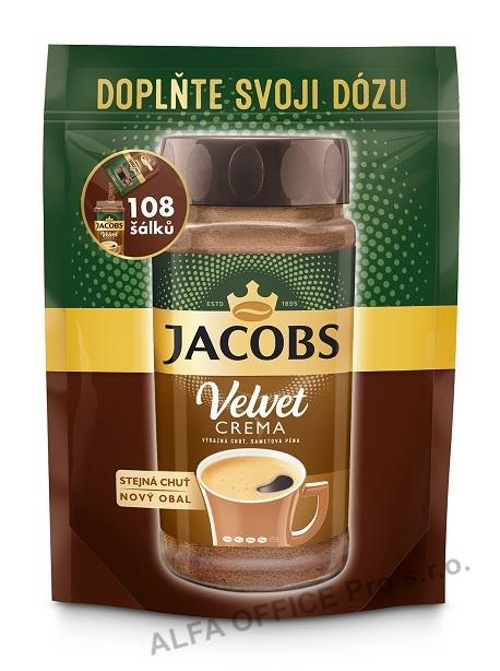 Náhradní náplň káva Jacobs Velvet / 180 g