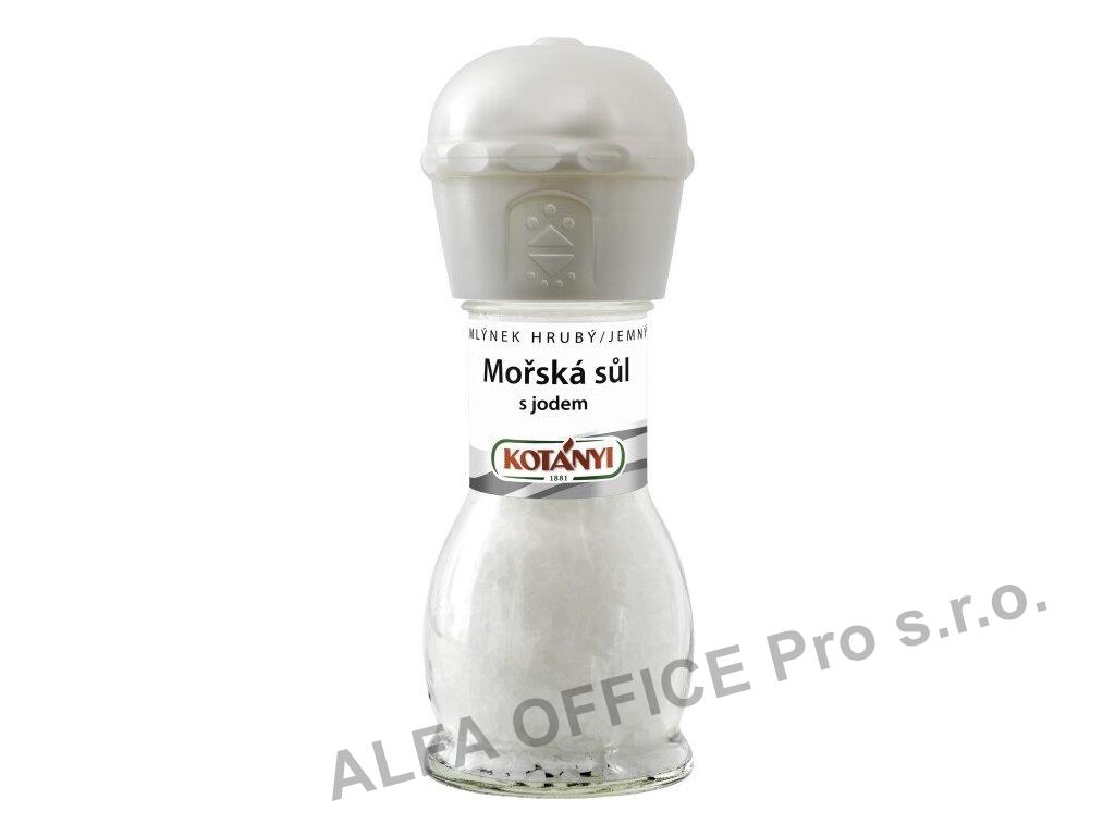 Kotányi mlýnek - sůl mořská / 92 g