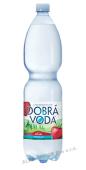 Dobrá voda s příchutí - jahoda / neperlivá / 1,5 l