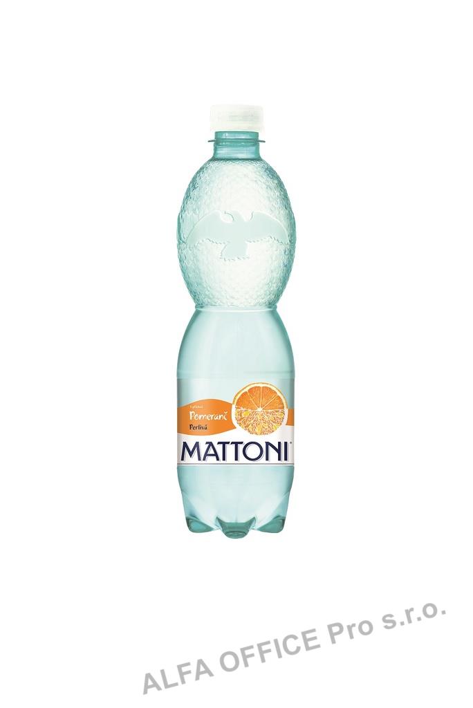 Minerální voda Mattoni pomeranč / 0,5 l