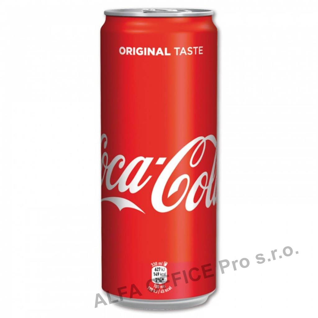 Coca Cola 0,33 l plech