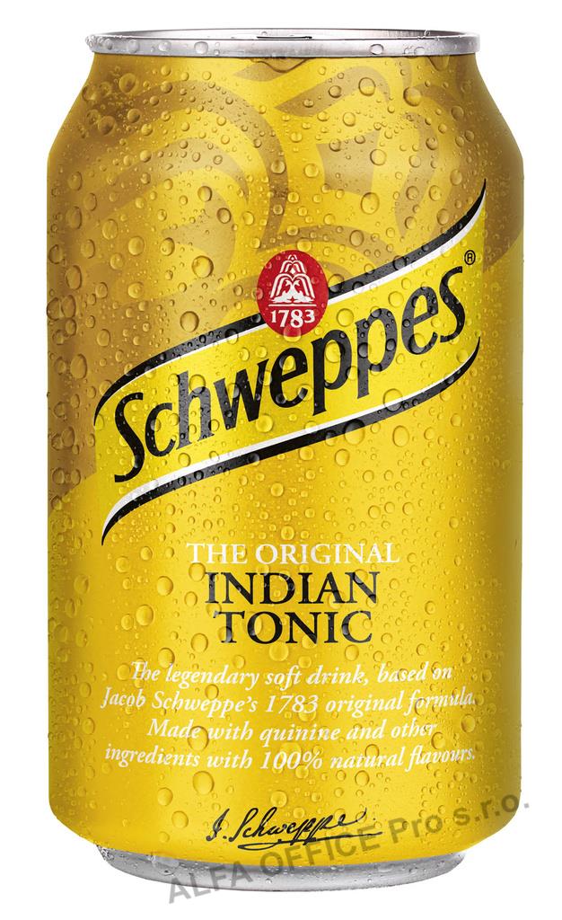 Nápoj Schweppes Tonic / 0,33 l plech