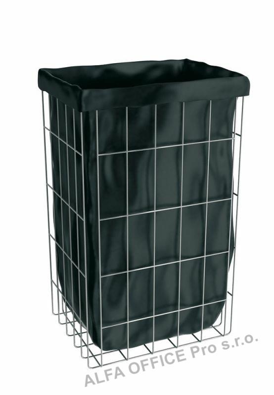 Koš na použité papírové ručníky - nerez / 47 litrů