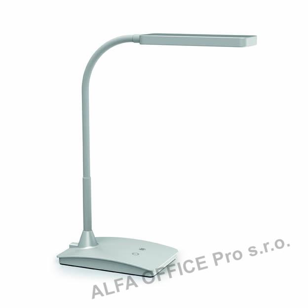 Lampa LED Maul pearly color vario stmívatelná - stříbrná