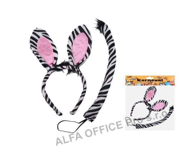 Maska set 2ks - zebra