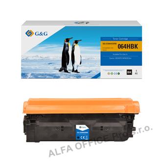  G&G kompatibilní toner s 064 H BK, black, 13400str., NT-CC064XQFBK-RC, high capa 
