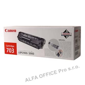 Canon originální toner CRG703, black, 2500str., 7616A005, Canon LBP-2900, 3000
